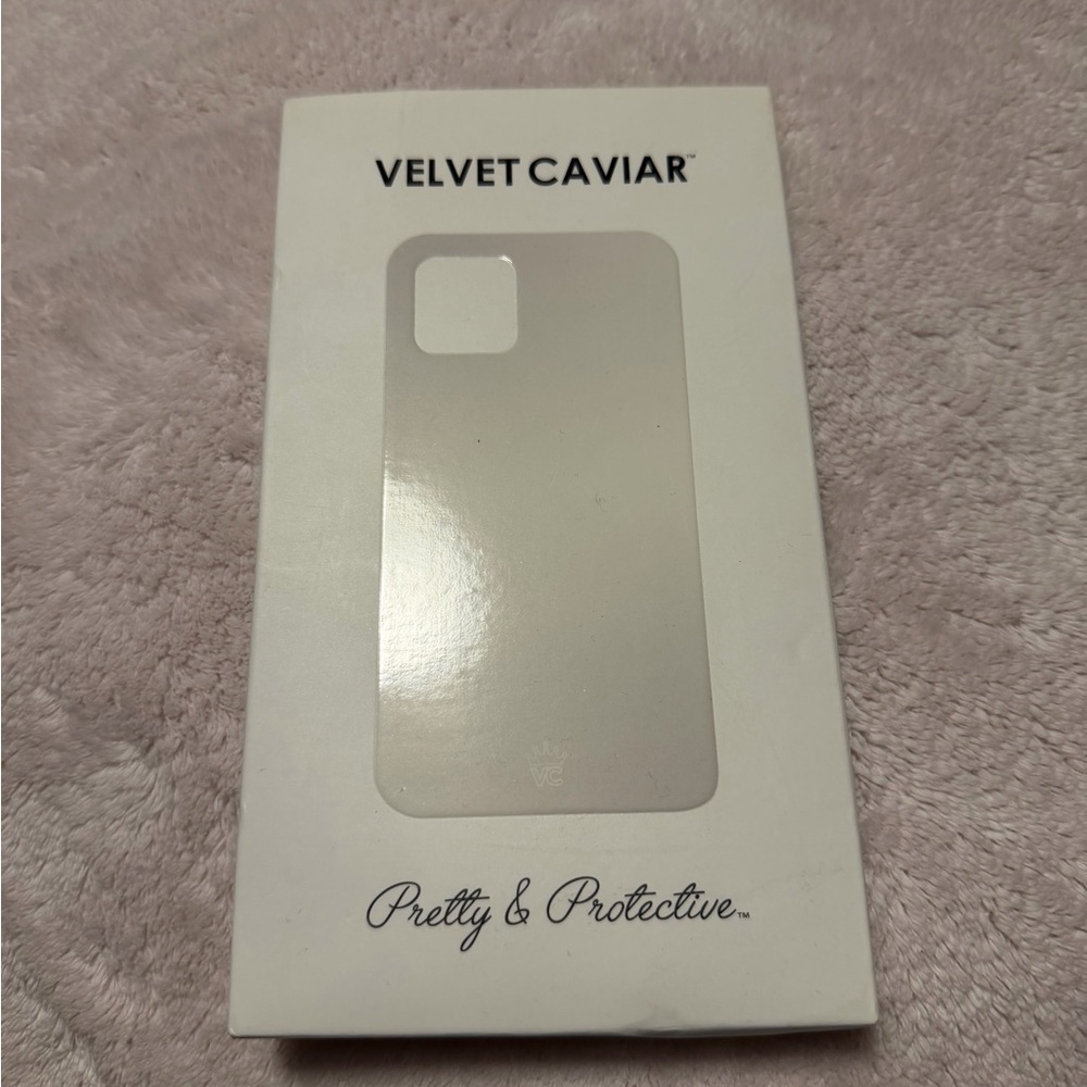 Velvet Caviar Iridescent White iPhone 12 Pro Max Case